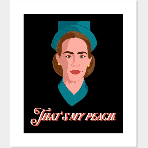 Nurse Ratched Wall Art by KlioStudio